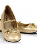 Ballet Flat (Gold) Child Shoes