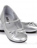 Ballet Flat (Silver) Child Shoes