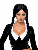 Addams Family Deluxe Wednesday Wig