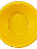 School Bus Yellow (Yellow) Plastic Bowls (20 count)