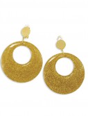 Gold Glitter Earrings