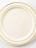 Bone Gold Glimmerware Dessert Plates (10 count)