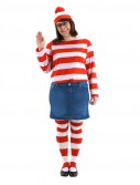 Where's Waldo - Wenda Adult Plus Costume