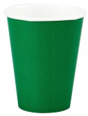 Emerald Green (Green) 9 oz. Cups (24 count)