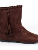 Brown Moccasin Child Boots
