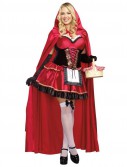 Sexy Little Red Riding Hood Plus Size Dress
