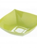 Avocado 128 oz. Premium Plastic Square Bowl