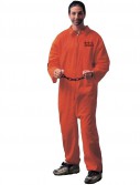 Jumpsuit (Orange) Adult Costume