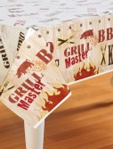 Grill Master BBQ Plastic Tablecover