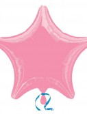 19 Pink Star Foil Balloon