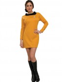 Star Trek Classic Gold Dress Deluxe Adult Costume - Clearance Size XS