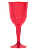 Red 10 oz. Premium Plastic Wine Glasses (18 count)