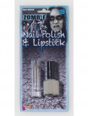 Zombie Nail Polish and Lipstick