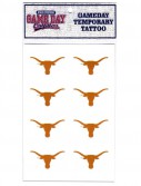 Texas Longhorns - Temporary Tattoo Sheet