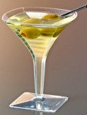 Square 2 oz. Mini Martini Glasses - Clear (8)