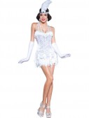 Silver Womens Flapper Dress Costume