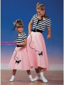 1950s Poodle Skirt Child Costume