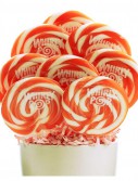 Orange and White Whirly Pops
