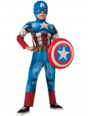 Avengers Assemble Deluxe Captain America Kids Costume