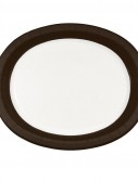 Chocolate Rim Oval Platter (8)
