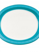 Bermuda Blue Rim Oval Platter (8)