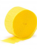 Buttercup Yellow (Yellow) Crepe Streamer - 81'