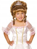 Brown Child Wig with Tiara