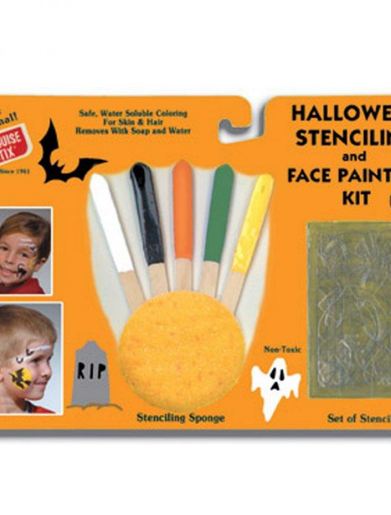 Halloween Stenciling and Face Painting Kit