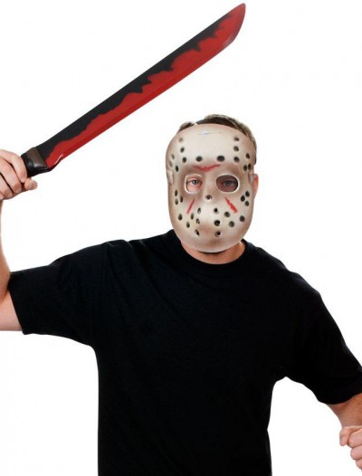 Friday the 13th Jason Mask Machete Set