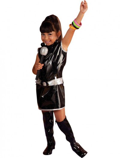 Black Go Go Dress Child Costume