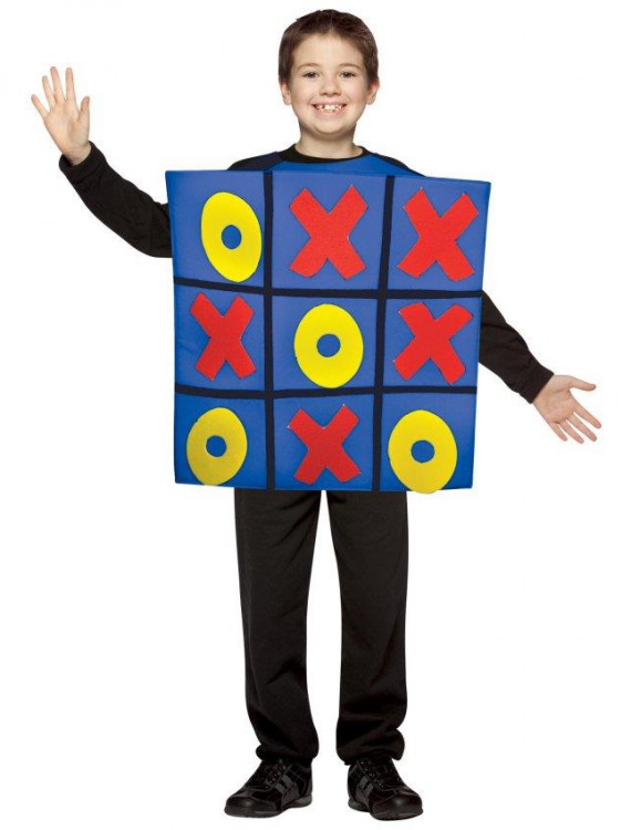 Tic Tac Toe Board Child Costume