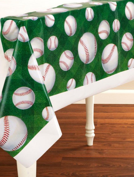 Team Sports Baseball - Plastic Tablecover