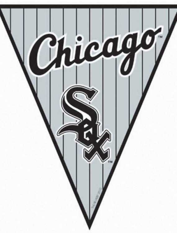 Chicago White Sox Baseball - 12' Pennant Banner