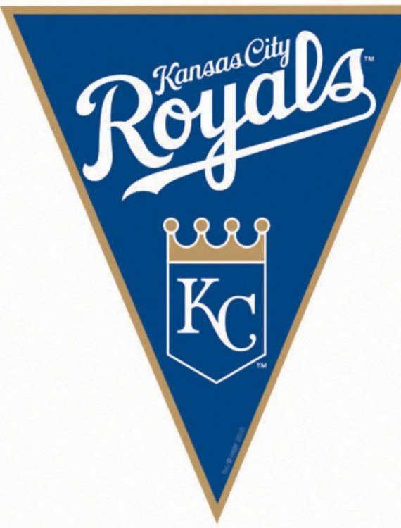 Kansas City Royals Baseball - 12' Pennant Banner