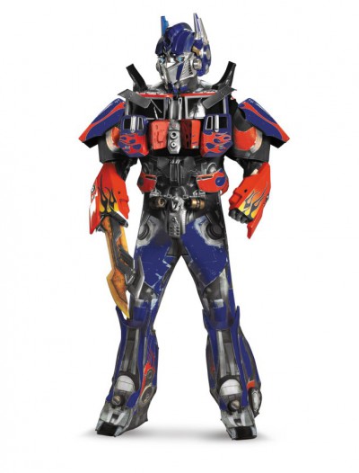 Transformers 3 Dark Of The Moon Movie - Optimus Prime 3D Theatrical W/ Vacuform Adult Costume