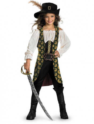 Pirates of the Caribbean 4 On Stranger Tides - Angelica Deluxe Child Costume