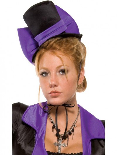Purple Bow Vampire Hat (Adult)