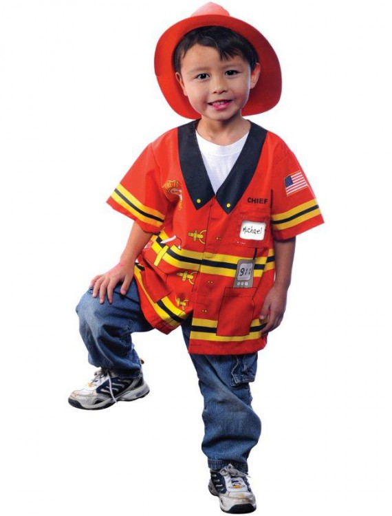 My First Career Gear - Firefighter Toddler Costume