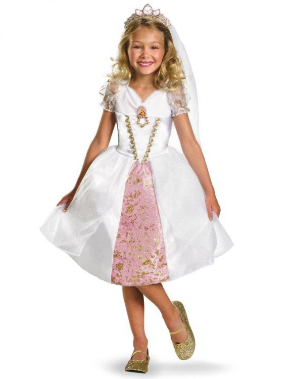Disney Tangled Rapunzel Wedding Gown Child Costume