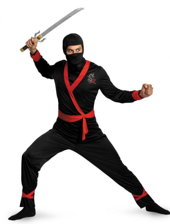 Ninja Master Adult Plus Costume