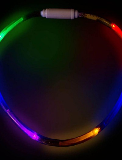 Multi Color LED Fiber Optic Necklace