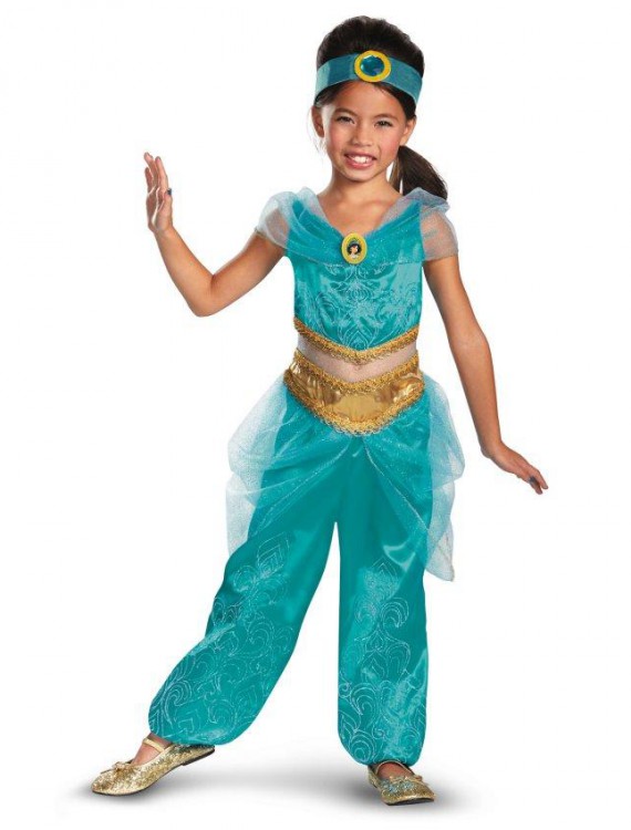 Disney Jasmine Deluxe Sparkle Toddler / Child Costume
