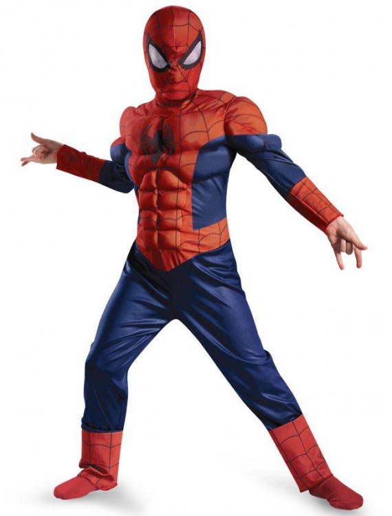 Ultimate Spider-Man Muscle Light Up Child Costume