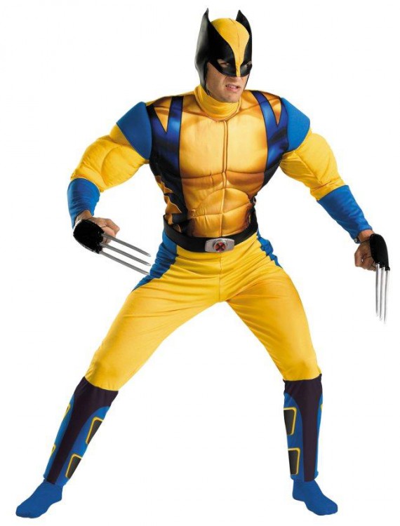 Wolverine Muscle Teen Costume