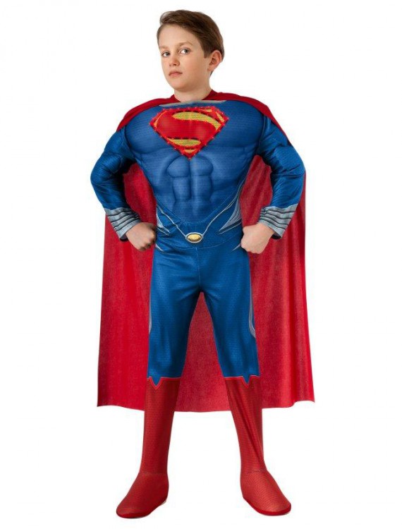 Superman Man of Steel Deluxe Light Up Child Costume