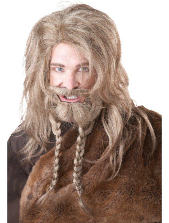 Mixed Blonde Viking Wig