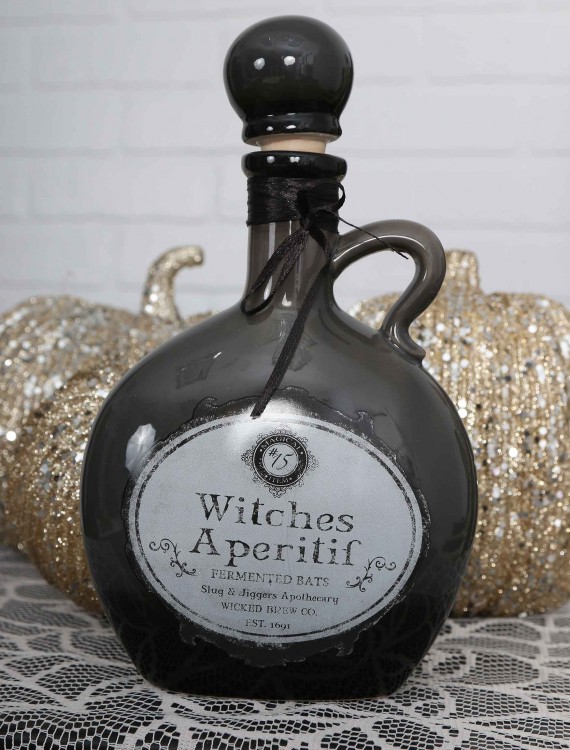 8.5 Witch's Black Potion Bottle