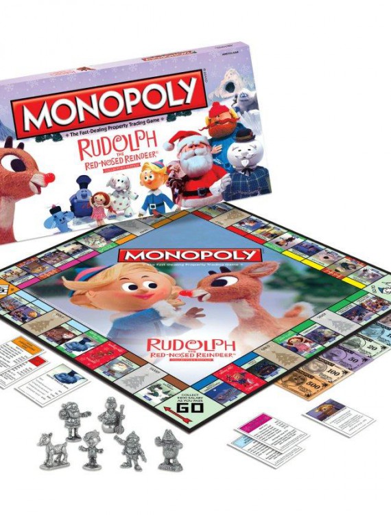 Rudolph the Red-Nosed Reindeer Monopoly Game Collector's Edition