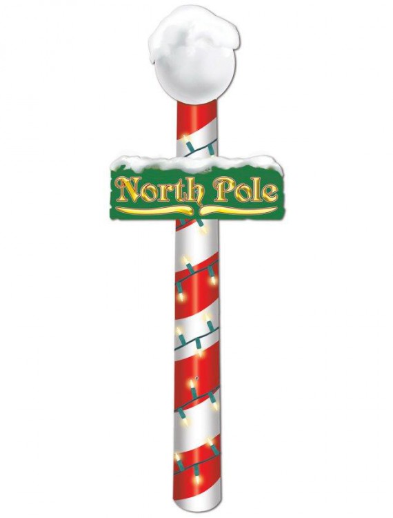 Jointed North Pole Cutout