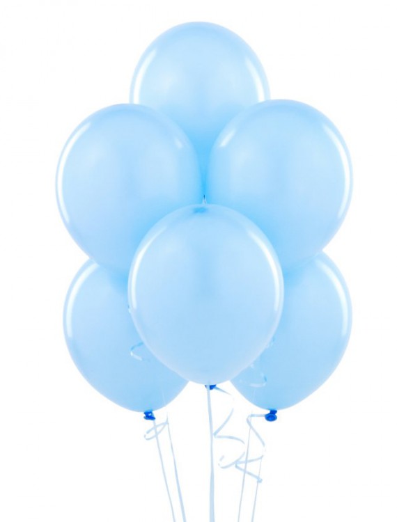 Sky Blue 11 Matte Balloons (6 count)